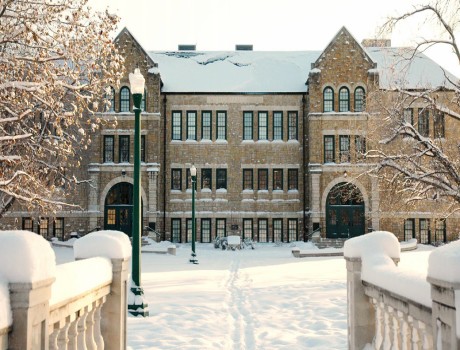 贝克大学全景图片
