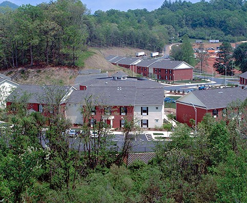 西卡罗莱纳大学全景图片