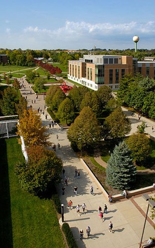 代顿大学全景图片