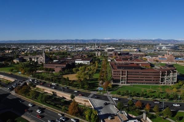 丹佛大学全景图片