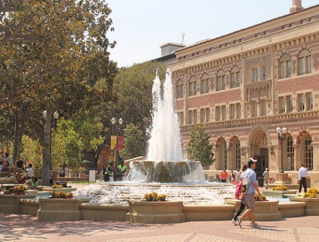 西洛杉矶大学全景图片