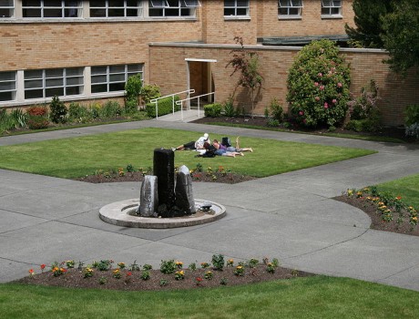 巴斯帝尔大学全景图片