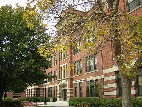 威斯康星大学拉克罗斯分校全景图片