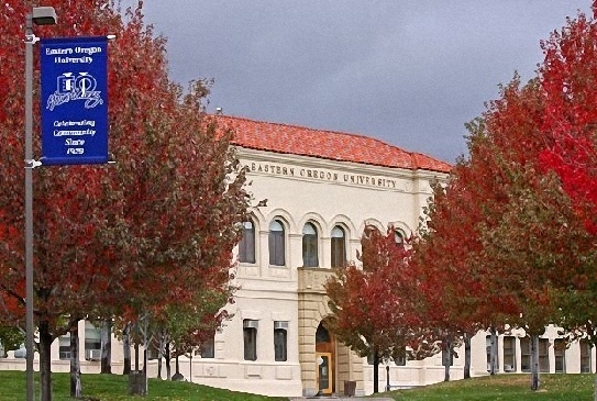 东俄勒冈大学全景图片