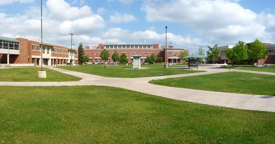 北密歇根大学全景图片
