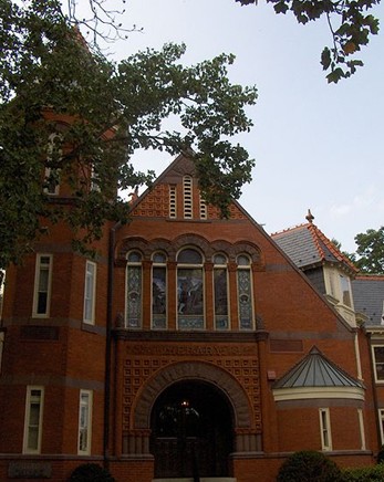 米勒斯维尔大学全景图片