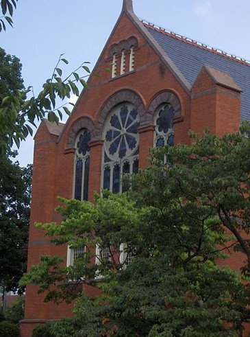 米勒斯维尔大学全景图片