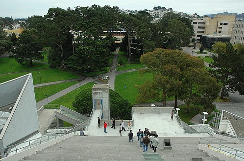 旧金山大学全景图片