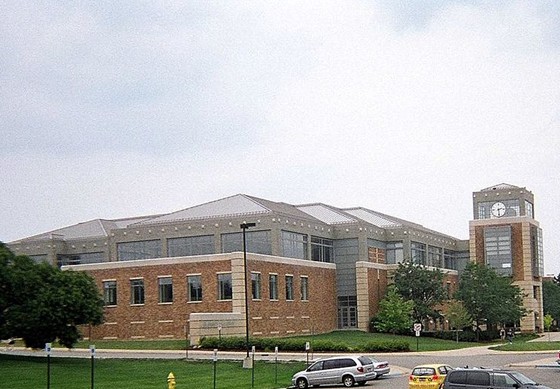 东密歇根大学全景图片